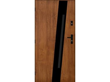 Zdjęcie: Drzwi zewnętrzne parys złoty dąb 90l kpl PANTOR