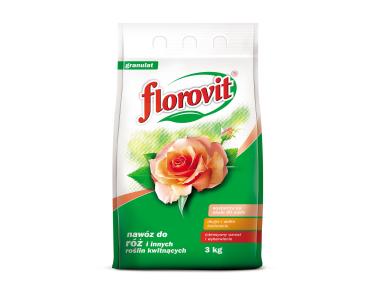 Zdjęcie: Nawóz do róż i innych roślin kwitnących worek 3 kg FLOROVIT