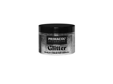 Zdjęcie: Glitter brokat w żelu Silver PRIMACOL DECORATIVE