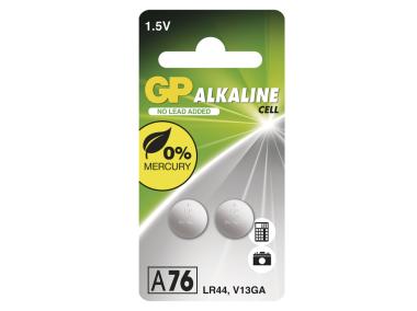 Zdjęcie: Alkaliczna bateria GP guzikowa A76F (LR44) EMOS