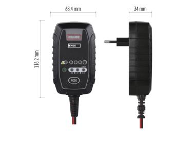 Zdjęcie: Ładowarka akumulatorów ołowiowych 6V,12V 0,8A EMOS