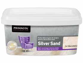 Farba dekoracyjna Silver Sand 1 L Barcelona S4 PRIMACOL DECORATIVE