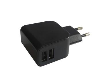 Zdjęcie: Ładowarka sieciowa 2xUSB 3,1 A LB0060 LIBOX