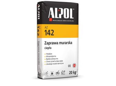 Zdjęcie: Zaprawa murarska ciepła 20 kg AZ 142 ALPOL