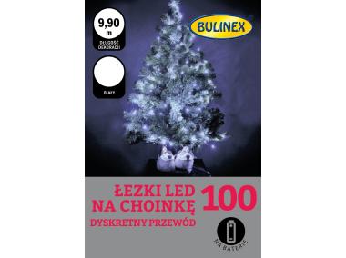 Zdjęcie: Lampki choinkowe LED łezki 50 lampek - 9,9 m zimny biały BULINEX