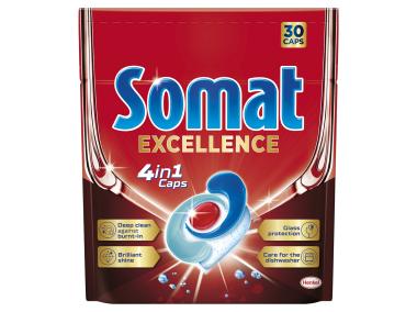 Zdjęcie: Tabletki do zmywarki Excellence 4w1 - 30 szt. SOMAT