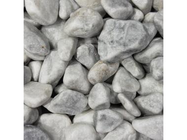 Zdjęcie: Otoczak Bianco Carrara 25-40 mm, 20 kg GARDEN STONES