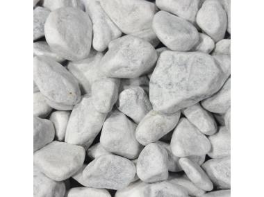 Zdjęcie: Otoczak Bianco Carrara 25-40 mm, 20 kg GARDEN STONES