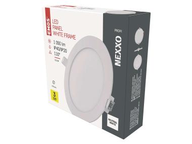 Zdjęcie: Panel LED wpuszczany Nexxo, okrągły, biały,12,5W, neutralna biel EMOS