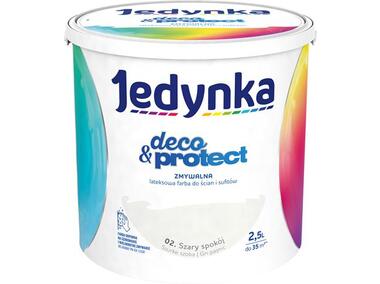 Zdjęcie: Farba lateksowa Deco&Protect Szary spokój 2,5 L JEDYNKA