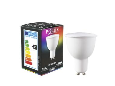 Zdjęcie: Żarówka LED Smart GU10 4 W RGB+3000K POLUX