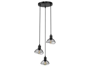 Zdjęcie: Lampa wisząca AJE-HOLLY 7 Black 3xE14 ACTION