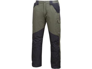 Zdjęcie: Spodnie ocieplane z szelkami zielone-czarne, "2xl", CE, LAHTI PRO