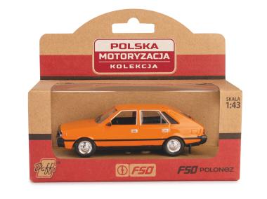 Zdjęcie: Model metalowyPrl Fso Polonez Fh02A-03-02 11254898 pomarańczowy DAFFI