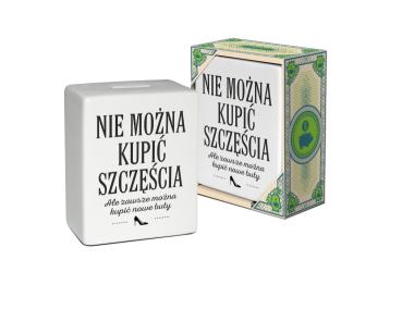 Zdjęcie: Skarbonka Kostka nie można kupić szczęścia DAJAR