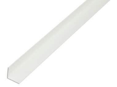 Zdjęcie: Profil kątowy PVC biały 2600x25x25x1,5 mm ALBERTS