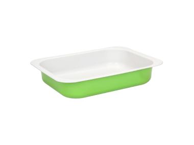 Zdjęcie: Blacha do pieczenia 29x22 cm zielono-szara Non-Stick SNB