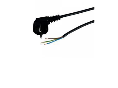 Zdjęcie: Przewód przyłączeniowy w osłonie gumowej OW 2x1,5 5 m POLMARK