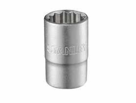 Nasadka 1/2" 12 pkt 19 mm mat STANLEY