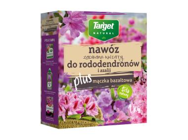 Zdjęcie: Nawóz do rododendronów i azalii z mączką bazaltową Zadbane kwiaty 1 kg TARGET