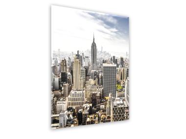 Zdjęcie: Obraz Glasspik City 50x70 cm Gl345 Manhattan STYLER