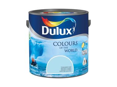 Zdjęcie: Farba do wnętrz Kolory Świata 5 L turkusowy klif DULUX