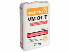 Zaprawa z trasem do murowania klinkieru 25 kg VM 01 T QUICK-MIX