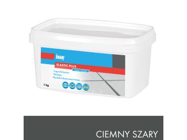 Zdjęcie: Fuga elastyczna Elastic Plus 1 kg ciemny szary KNAUF