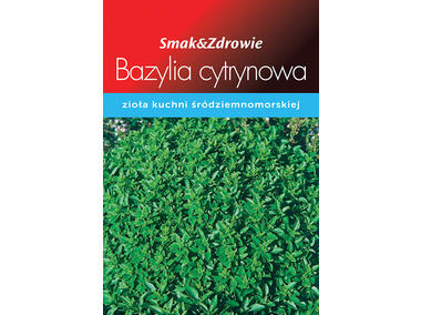 Zdjęcie: Bazylia cytrynowa SMAK&ZDROWIE