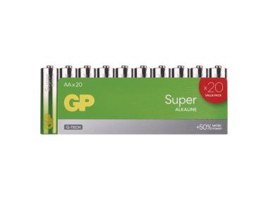 Zdjęcie: Bateria alkaliczna GP Super AA (LR6) 20SH EMOS