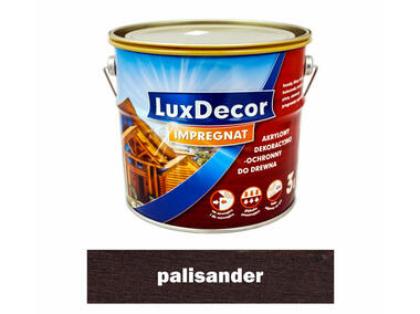 Zdjęcie: Impregnat do drewna 3 L palisander LUXDECOR