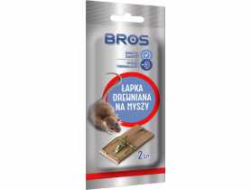 Łapka na myszy drewniana 2 szt. BROS