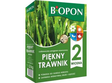 Zdjęcie: Nawóz Piękny Trawnik Wiosna 2 kg granulat BOPON