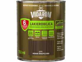 Lakierobejca do drewna heban brazylijski 0,75 L VIDARON