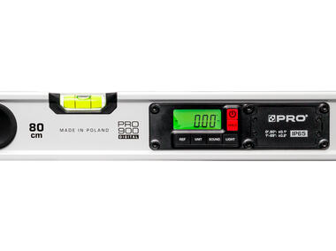 Zdjęcie: Poziomnica elektroniczna PRO900 Digital - 80 cm  IP65 z pokrowcem i magnesem PRO