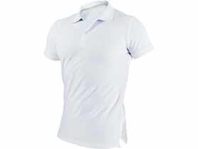 Koszulka Polo Garu biała L STALCO