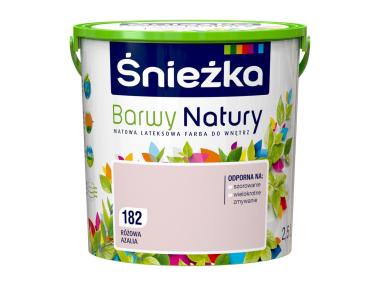 Zdjęcie: Farba Barwy Natury różowa azalia 182 2,5L ŚNIEŻKA