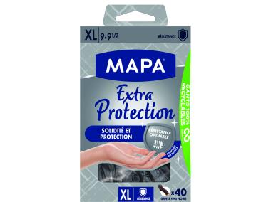 Zdjęcie: Rękawice Witryl Extra protection XL 40 sztuk SPONTEX