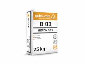 Beton B 03 25 kg QUICK-MIX