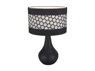 Zdjęcie: Lampka stołowa Wanda E14 kolor czarny STRUHM