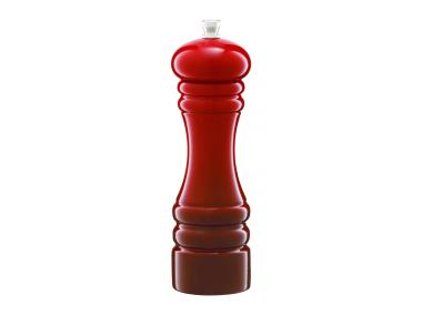 Zdjęcie: Młynek do pieprzu i soli lakierowany 18 cm czerwony Chess Amore AMBITION