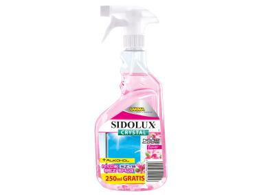 Zdjęcie: Płyn do mycia szyb Flower 500 ml + 250 ml gratis SIDOLUX