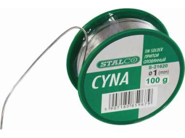 Zdjęcie: Cyna lutownicza 100 g s-21620 STALCO