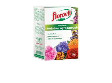 Zdjęcie: Nawóz do kwiatów ogrodowych karton 1 kg FLOROVIT