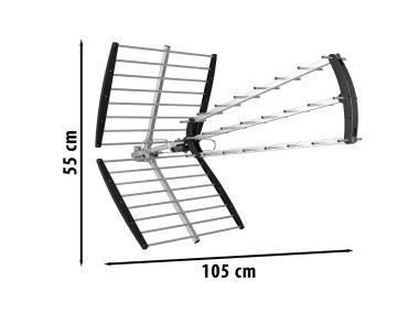 Zdjęcie: Antena DVB-T/T2 kierunkowa LB1000/VA1000 VAYOX