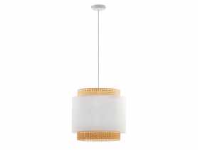 LAMPA WISZĄCA BOHO WHITE 1 PŁ / 6529