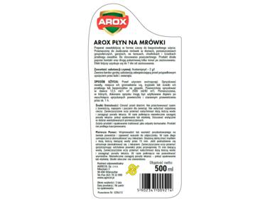 Zdjęcie: Płyn na mrówki Arox 0,5 L AGRECOL