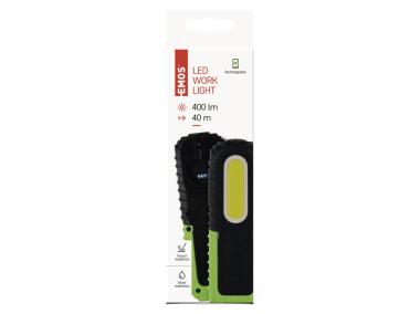 Zdjęcie: Lampa warsztatowa LED 5W Cob + 3W LED, 400lm, 2000mAh ładowalna EMOS