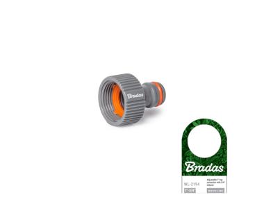 Zdjęcie: Przyłącze na kran White Line GW 3/4" BRADAS