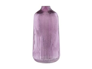 Zdjęcie: Wazon szklany H 21 cm fioletowy ALTOMDESIGN